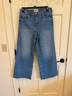 Boden Women's Light Blue Wide-Leg Jeans